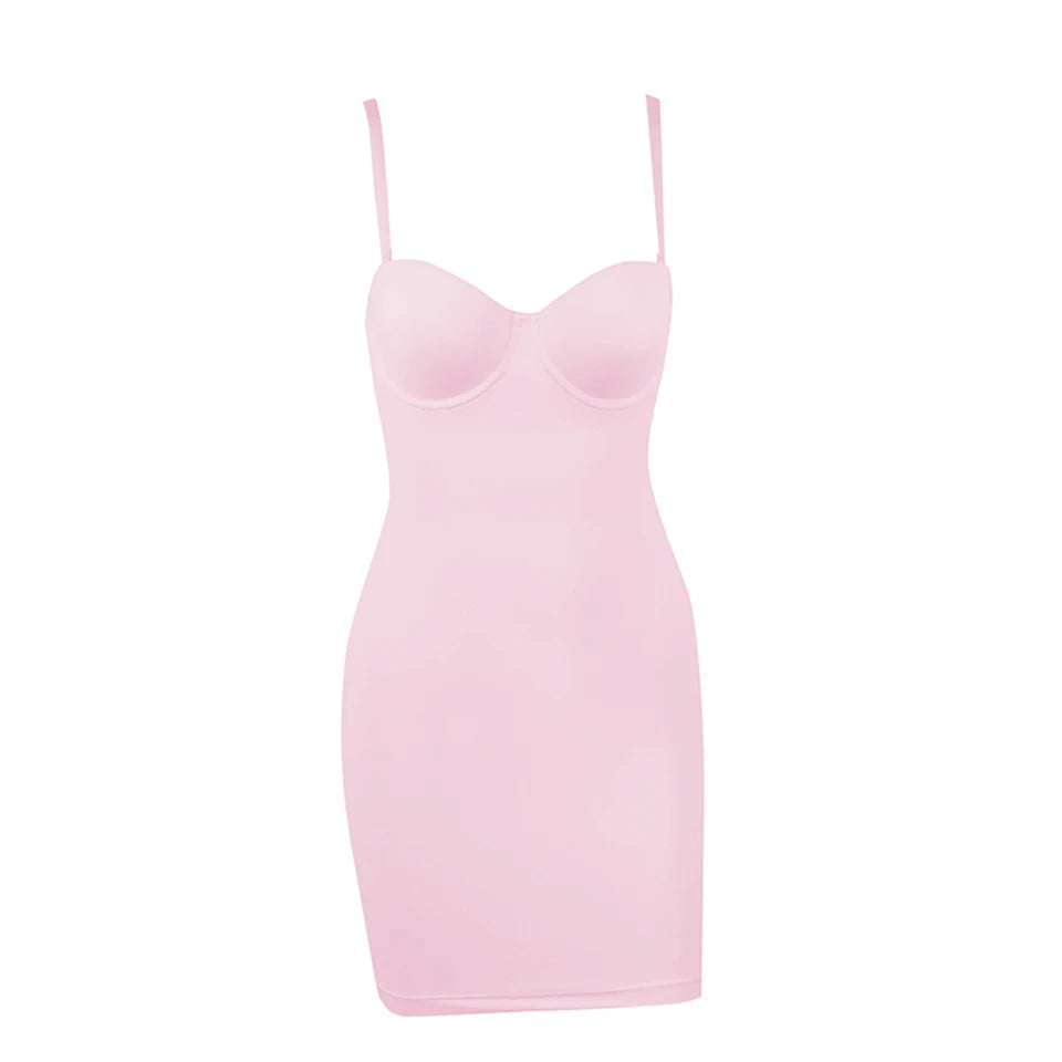 Full-Length Shapewear Slip Dress